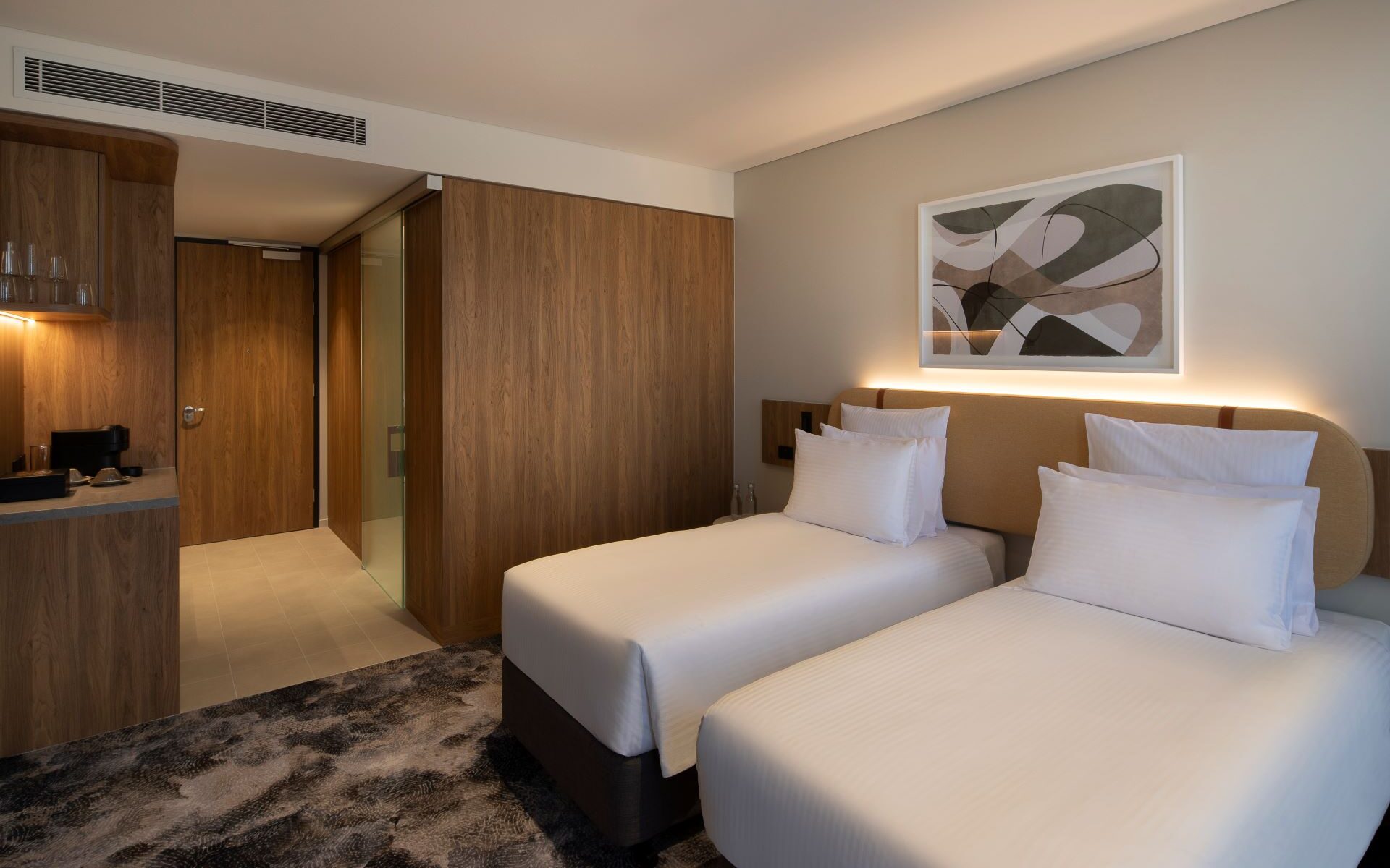 Superior Room with Two King Single Beds Pullman Sydney Penrith